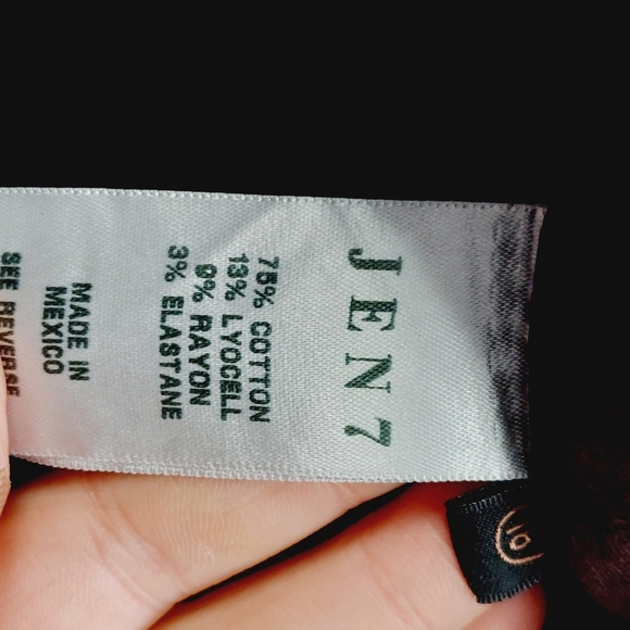 New 7 For All Mankind Burgundy Coated High Waist Ankle Skinny Jeans P3968 - Picture 8 of 11